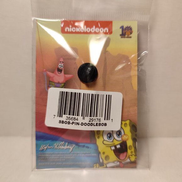 Spongebob Squarepants DoodleBob Enamel Pin Official Nickelodeon Collectible - Picture 2 of 3